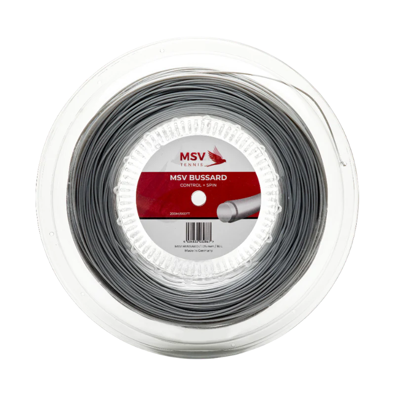 MSV Bussard 1.25mm 200m Reel Silver