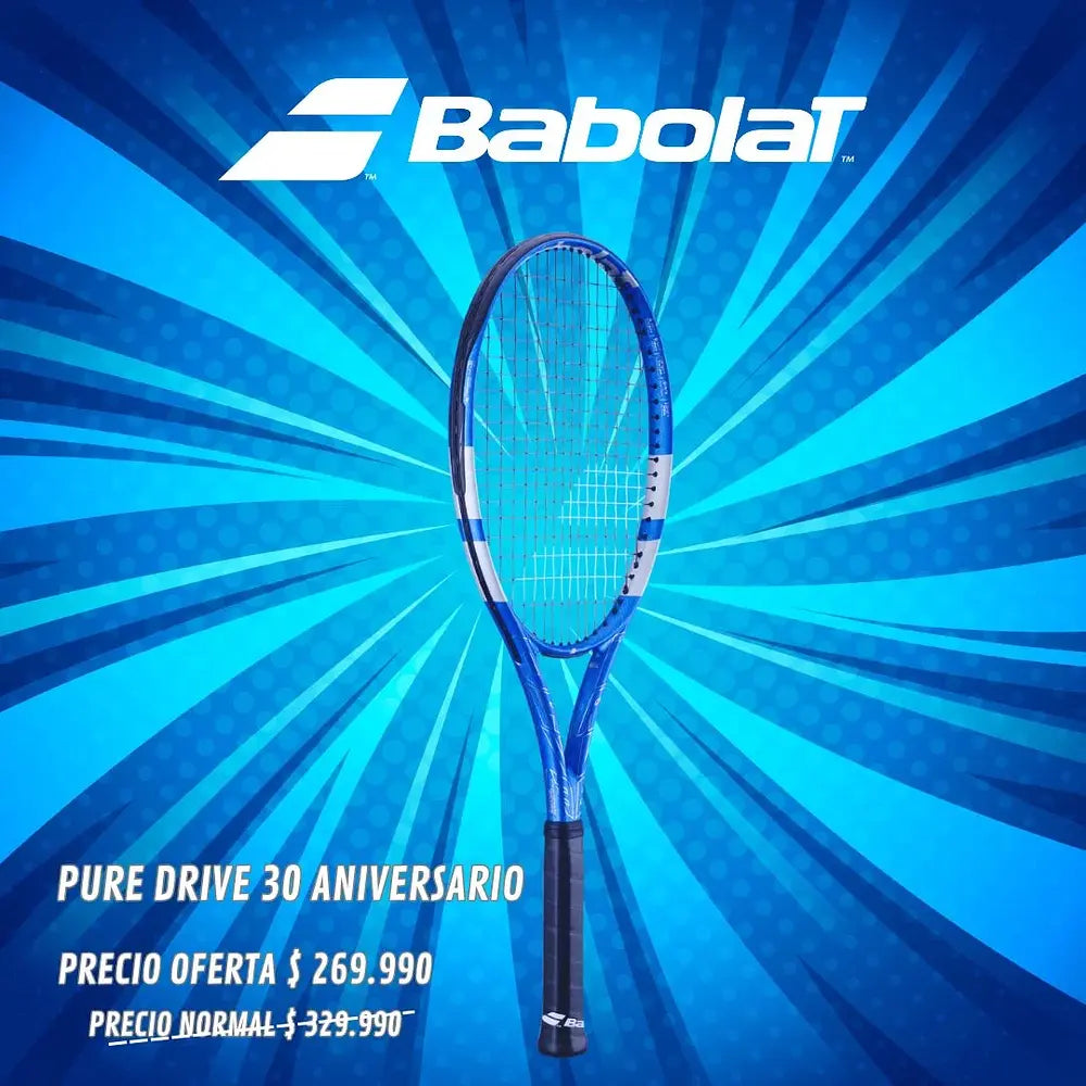 Raqueta Tenis Babolat Pure Drive 30 Aniversario