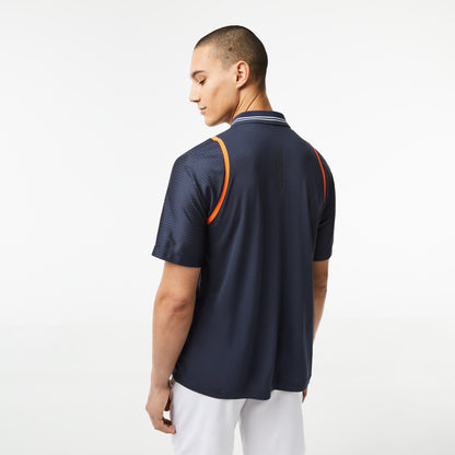 Polera Lacoste Daniil Medvedev Blue/ Orange