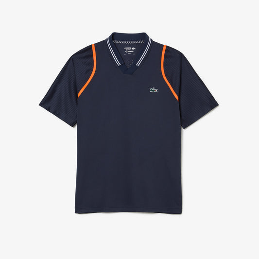 Polera Lacoste Daniil Medvedev Blue/ Orange