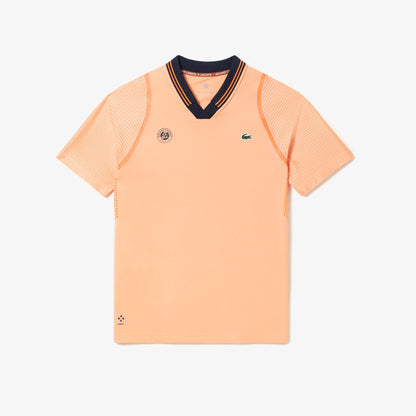 Polera Lacoste Roland Garros Orange/ Navy