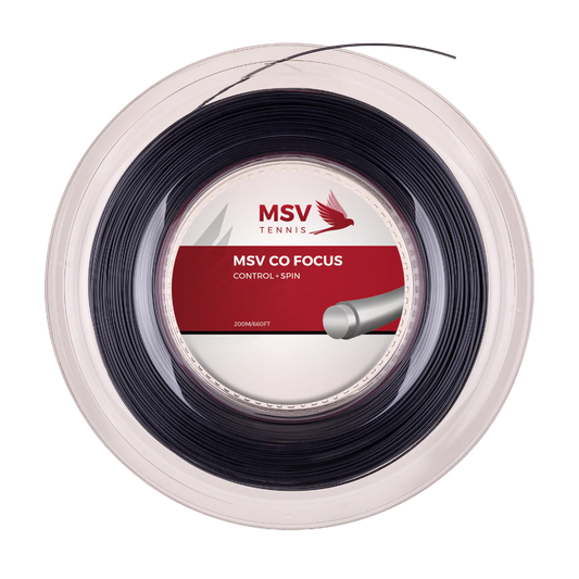 MSV Co Focus 1.23mm 200m Reel Black