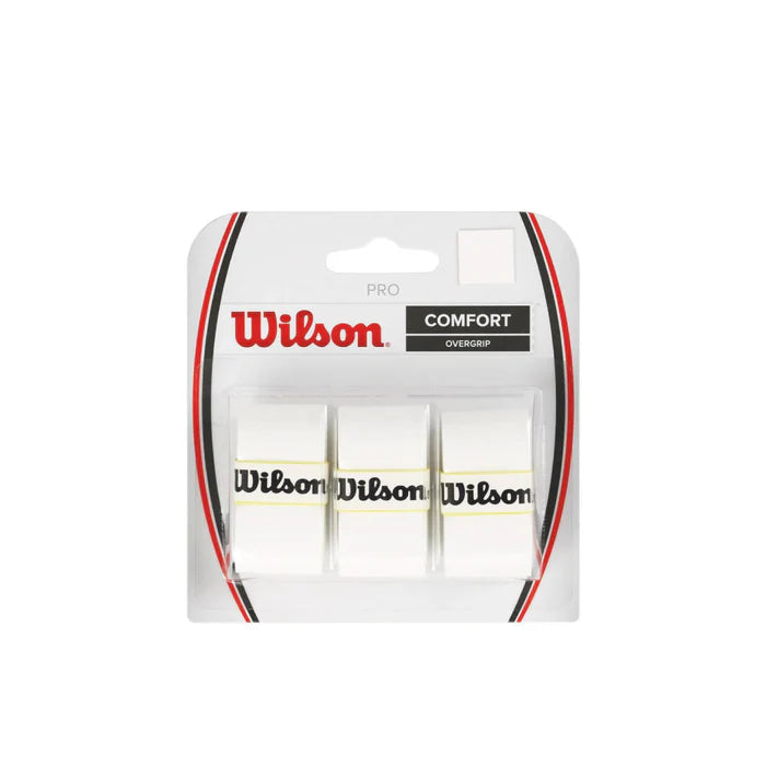 Wilson PRO overgrip Blanco x3